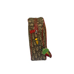 Christian Dior Brown Rasta Totter No.2 Messenger Bag