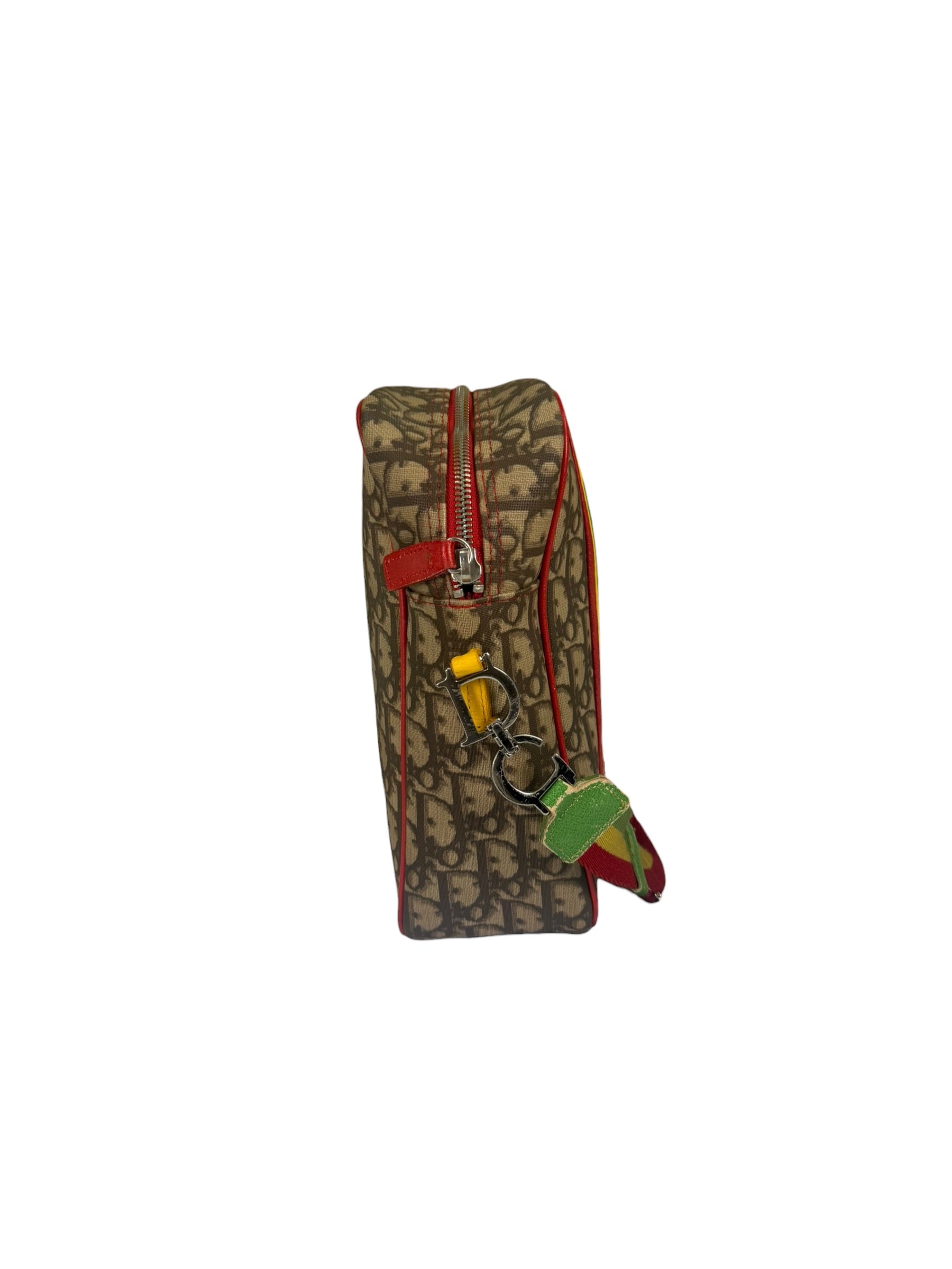 Christian Dior Brown Rasta Totter No.2 Messenger Bag