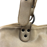 Christian Dior Beige Large Gaucho Double Saddle Shoulder Bag