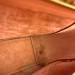 Celine Auburn Orange Leather Mini Belt Top Handle Bag