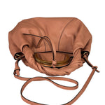 Fendi Pink Leather Spy Spice Mall Two-Way Bag