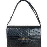Balenciaga Vintage Black Leather Shoulder Bag