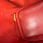 Chanel Red Caviar Vanity Cosmetic Case
