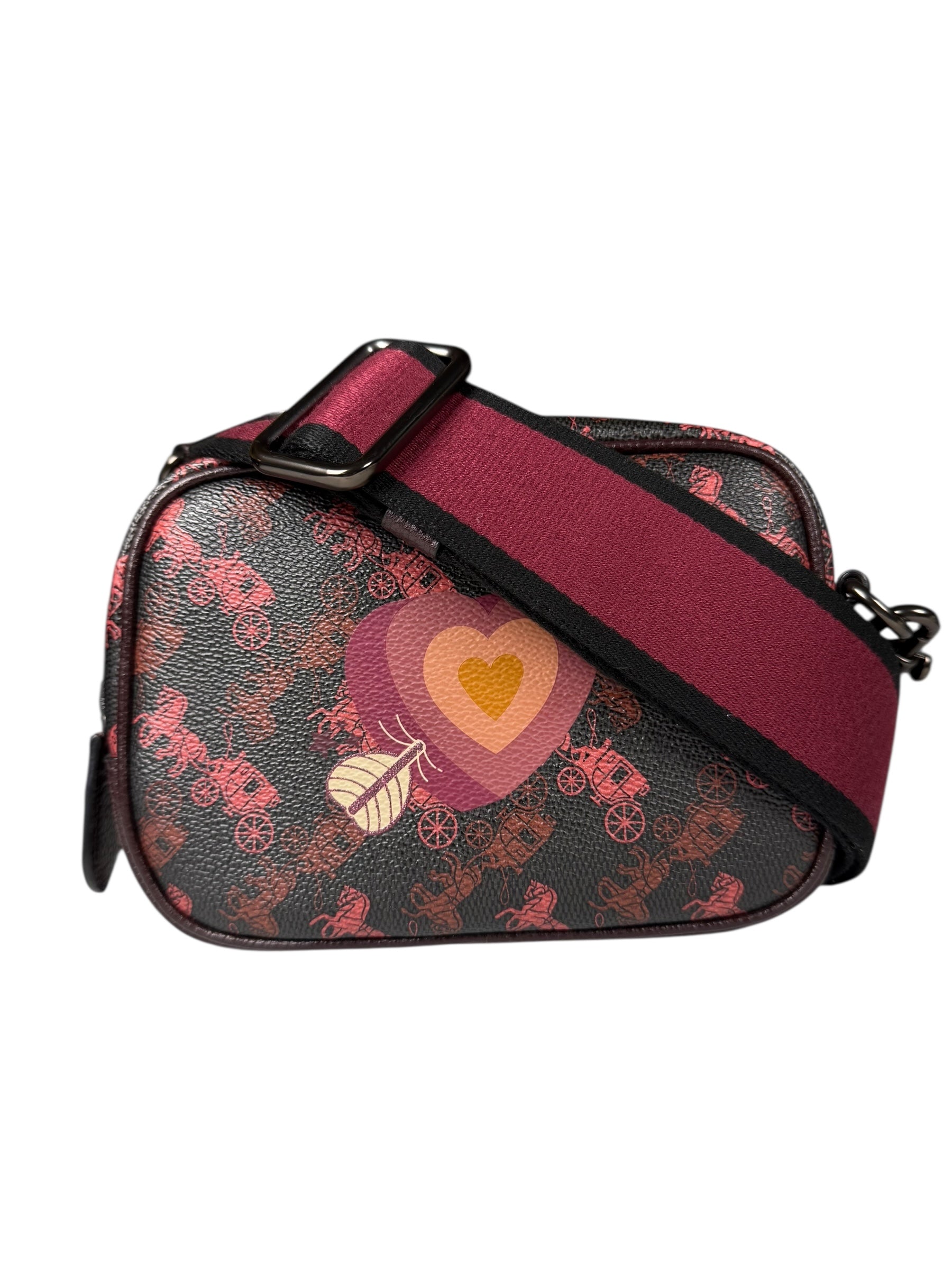 Coach Heartbeat Horse Camer Shoulder Bag