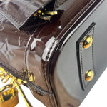 Louis Vuitton Amarante Vernis Alma BB Two-Way Bag