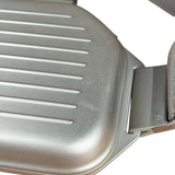 Rimowa Aluminium Personal Sling Clutch Silver