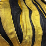 Prada Bicolor Leather Nappa Waves Tote Bag