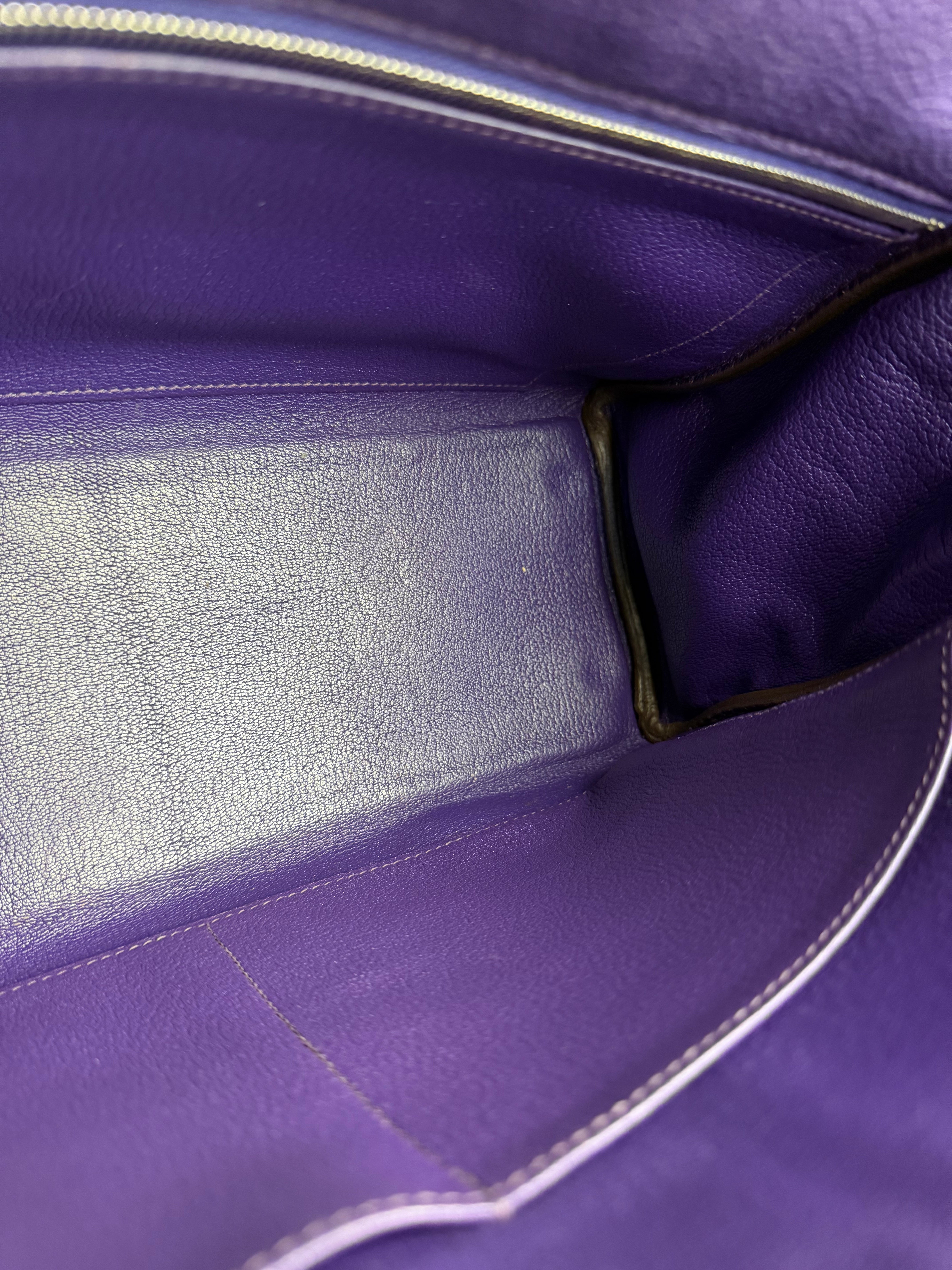 Hermes Togo Kelly II Retourne 32 Ultraviolet 2010