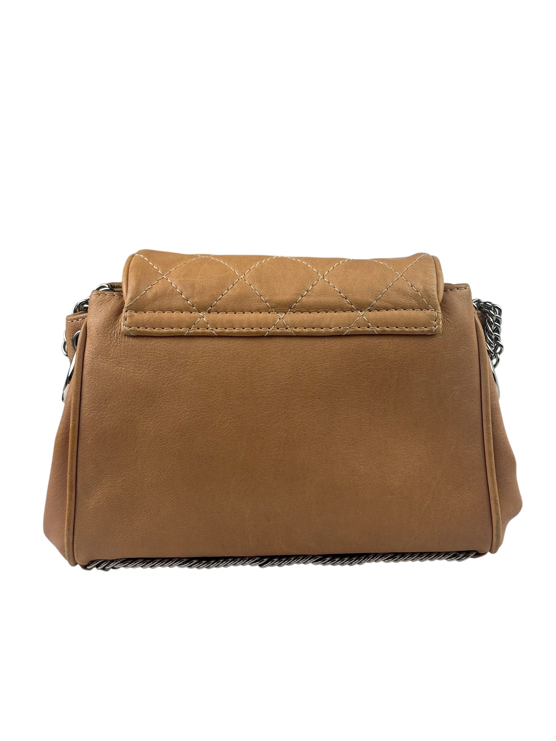 Chanel Beige Bijoux Accordion Flap Bag 2008
