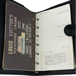 Louis Vuitton Black Epi Leather Agenda