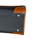 Bottega Veneta Vintage Travel Case Black/Brown