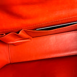 Chanel Red Metallic Evening Star Flap Bag 2008