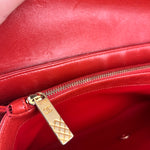 Chanel Chevron Quilted Envelope Clutch