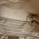 Prada Leather Tote Bag Beige/Ivory