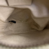 Gucci White Grained Sherry Leather Crossbody