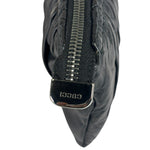Gucci Black Leather Galaxy Wristlet Clutch