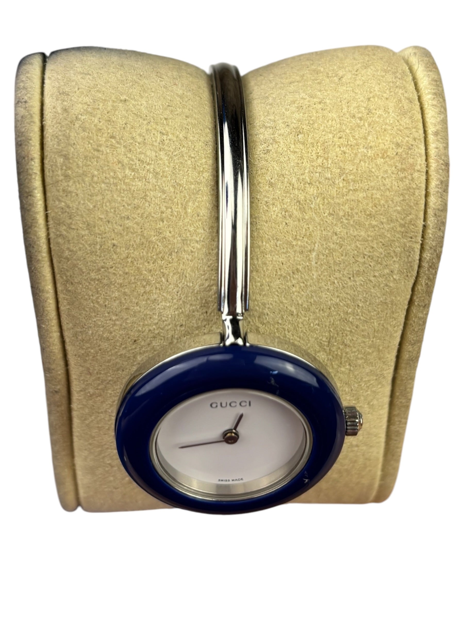 Gucci Interchangeable Stainless Steel Bezel Watch