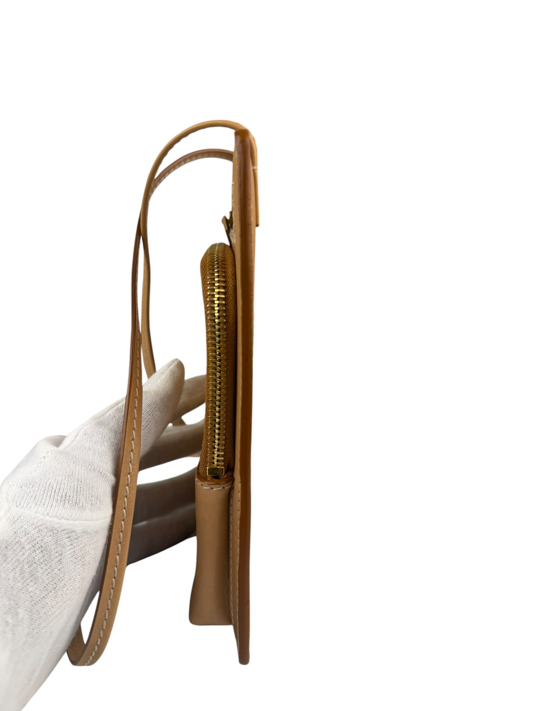 Yves Saint Laurent Beige Crossbody Pouch