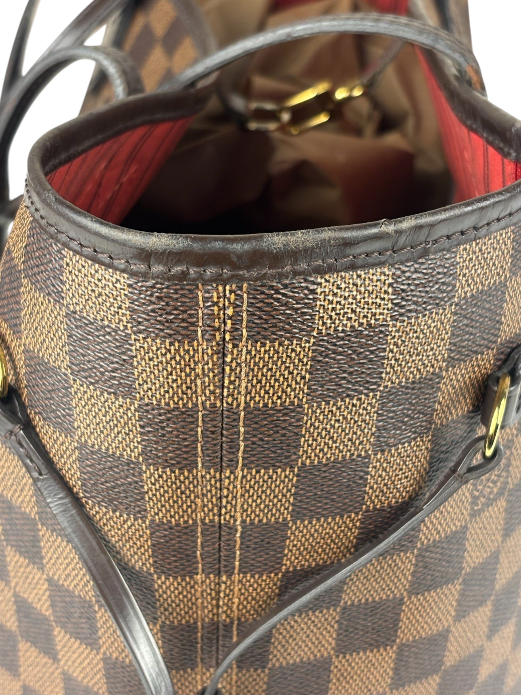 Louis Vuitton Damier Ebene Neverfull MM