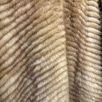 Vintage Mink Brown Stripped Mink Fur Coat