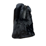 Chanel Beauty Soft Black Zip Cosmetic Pouch