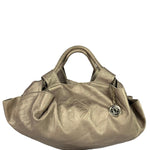 Loewe Metallic Gold Leather Nappa Aire Handbag