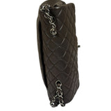 Chanel Chocolate Brown Caviar Quilted Flap Bag 2009