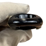 Louis Vuitton Black Resin Inclusion Ring