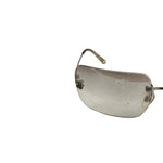 Chanel Y2k Silver Rimless 4017-D Sunglasses