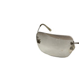 Chanel Y2k Silver Rimless 4017-D Sunglasses