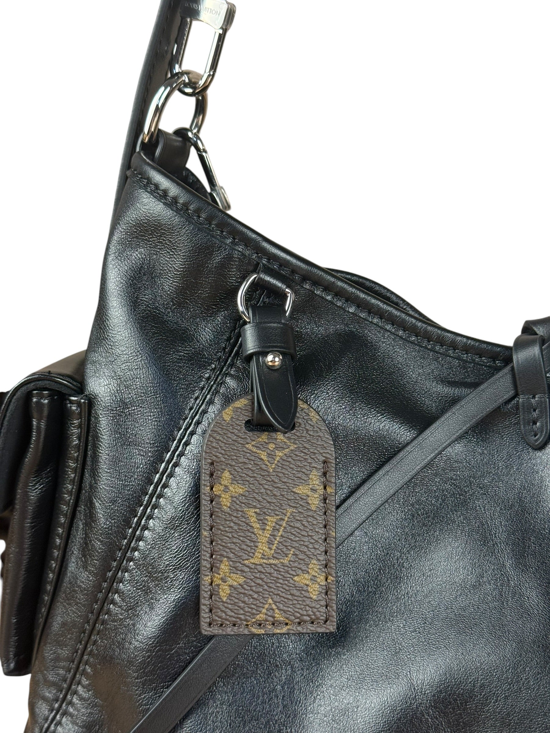 Louis Vuitton Black CarryAll Cargo Vibe PM