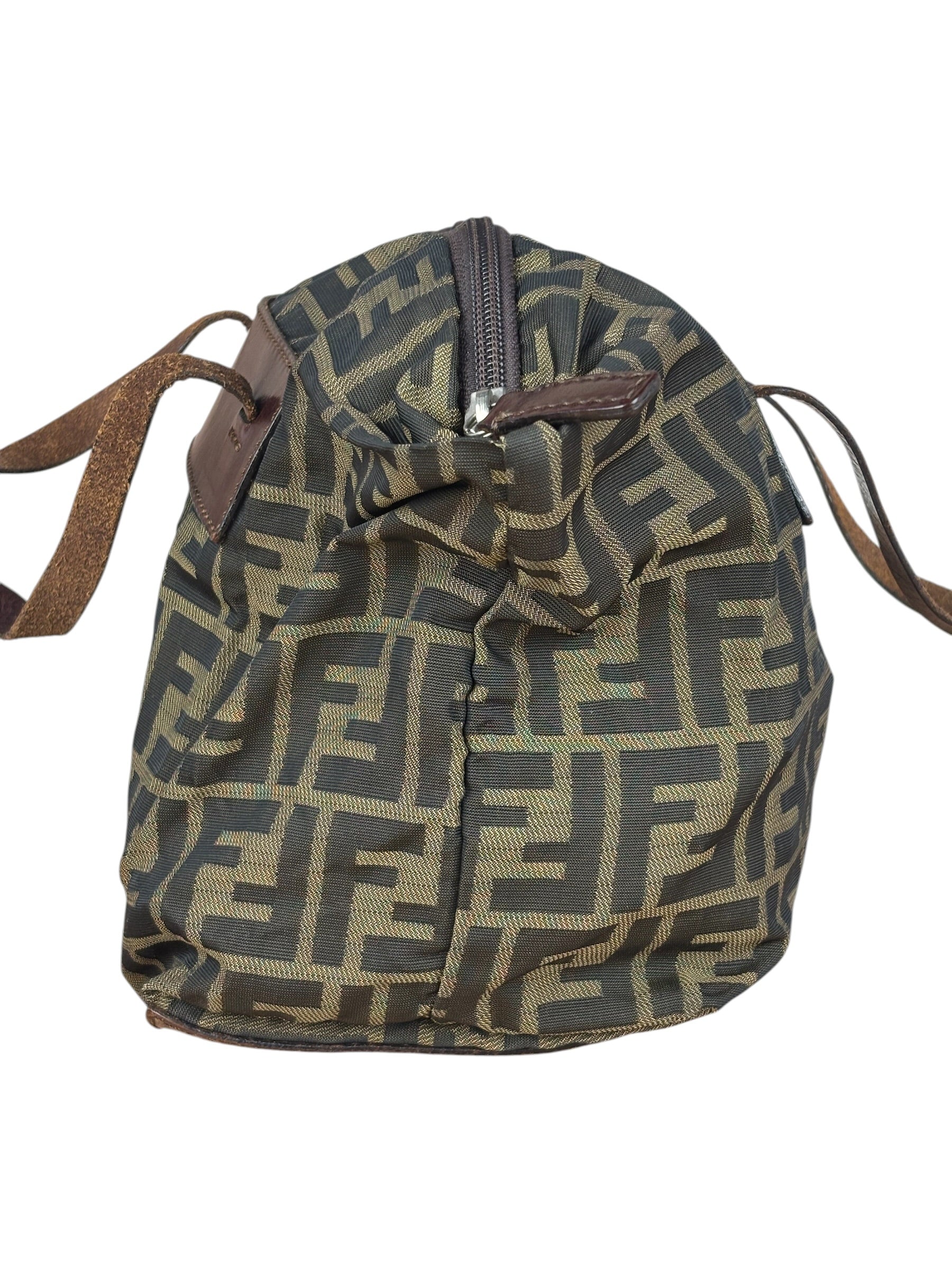 Fendi Zucca Foldable Canvas Tote Bag