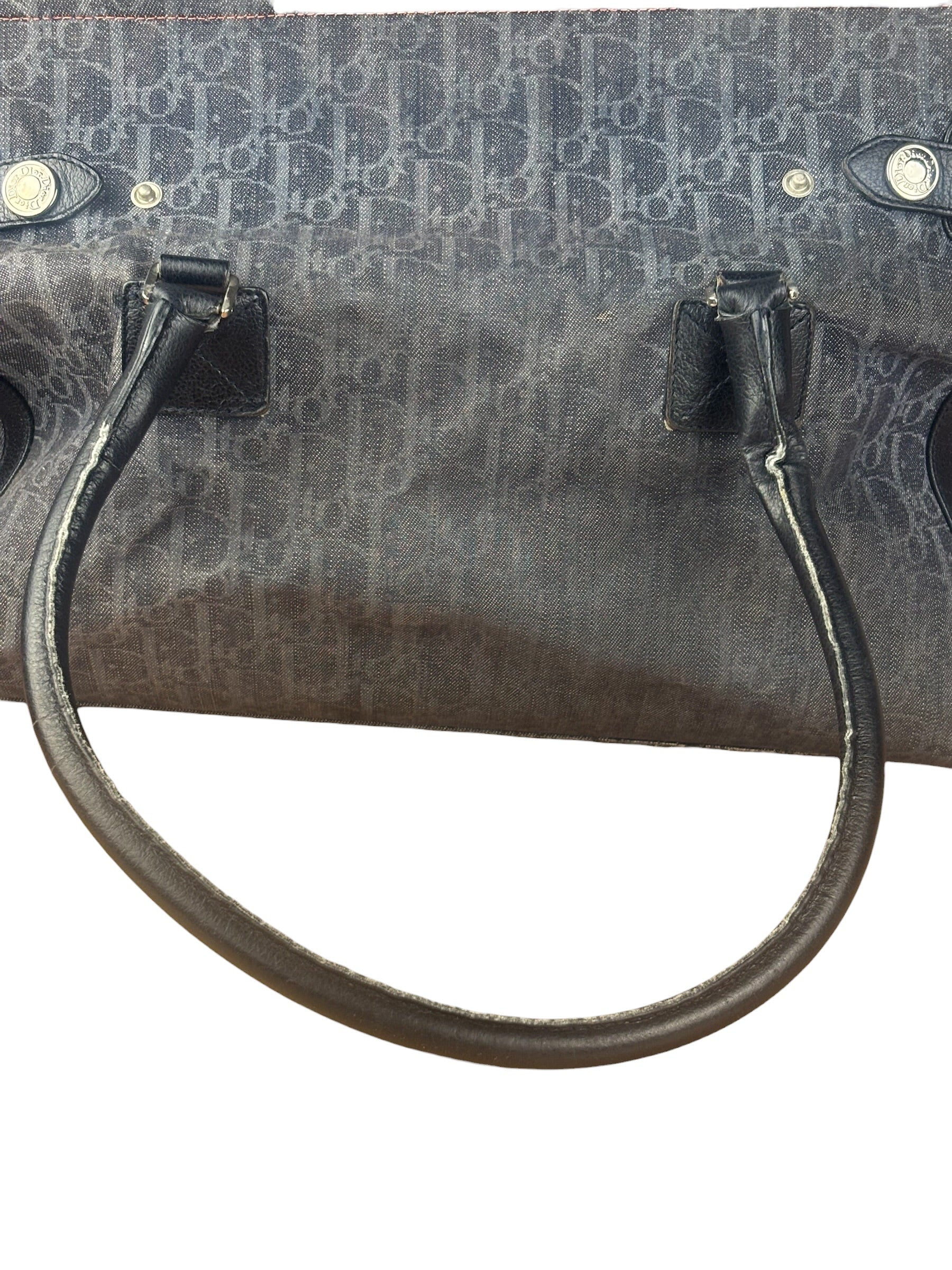 Christan Dior Vintage Diorissimo Flight Trotter Tote