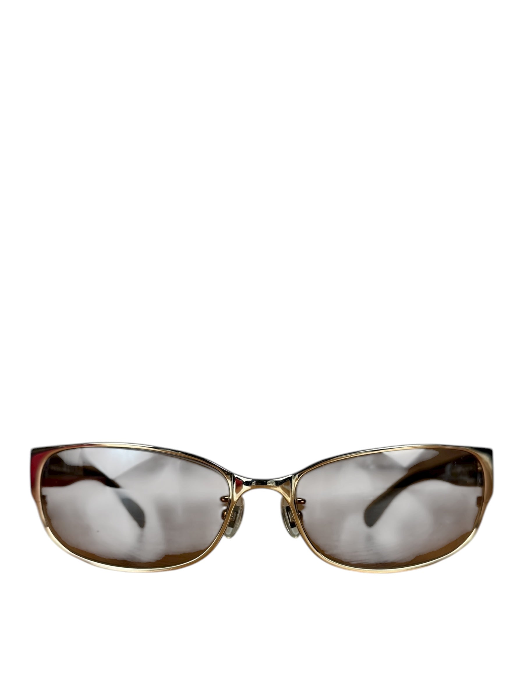 Prada Gold Frame Sunglasses