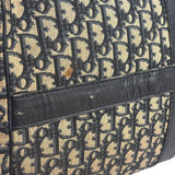 Christian Dior Vintage Black Trotter Boston Travel Bag