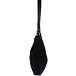 Prada Vintage Black Canvas Shoulder Bag