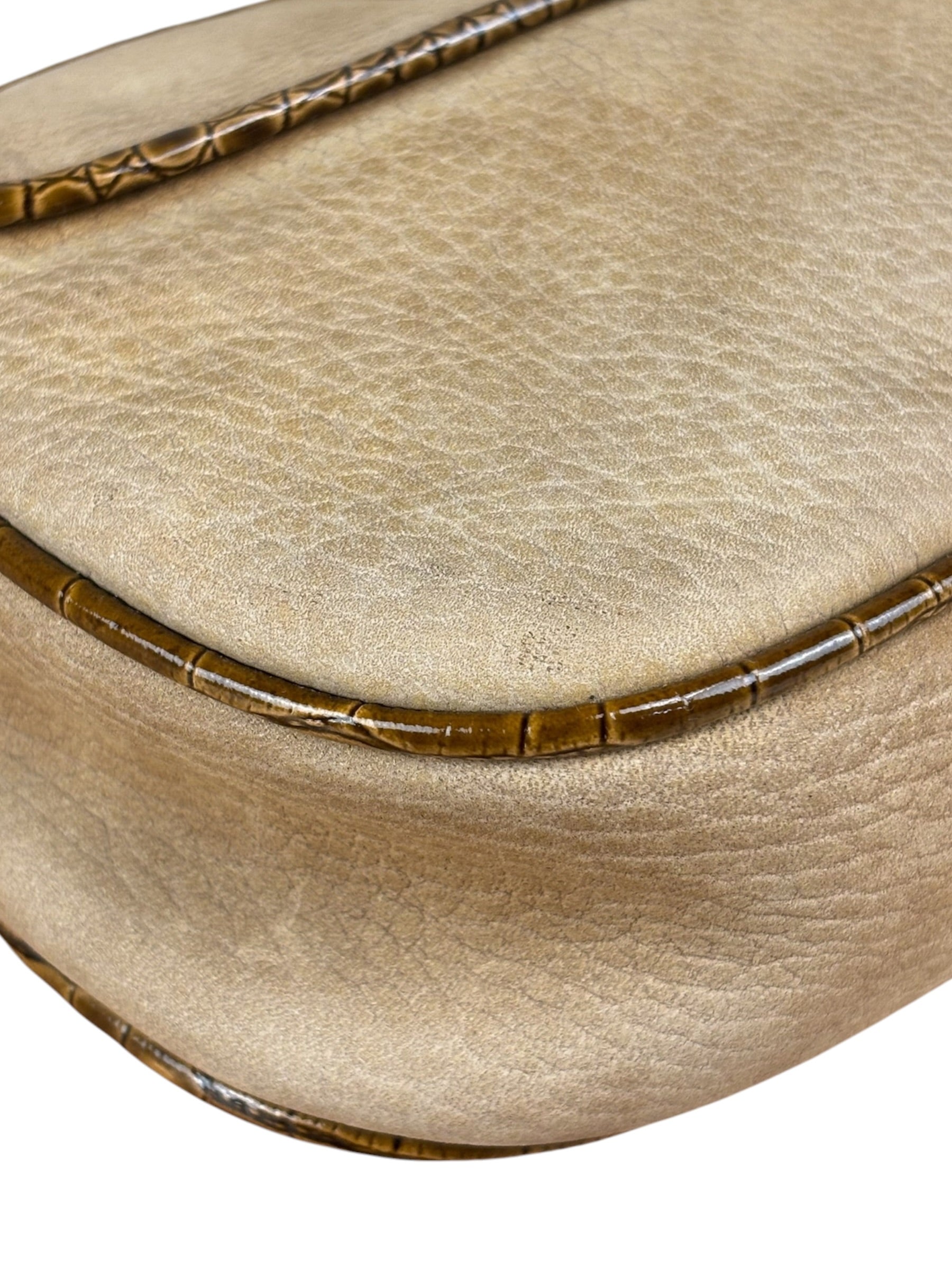 Fendi Vintage Brown Janus Crossbody Bag