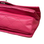 Chanel Pink Quilted Leather Accordion Flap Bag 2014
