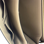 Celine Light Beige Patent Leather Classic Box Shoulder Bag