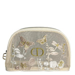 Dior Beauty Floral Mesh Cosmetic Pouch