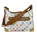 Louis Vuitton White Multi Murakami Boulogne Shoulder Bag
