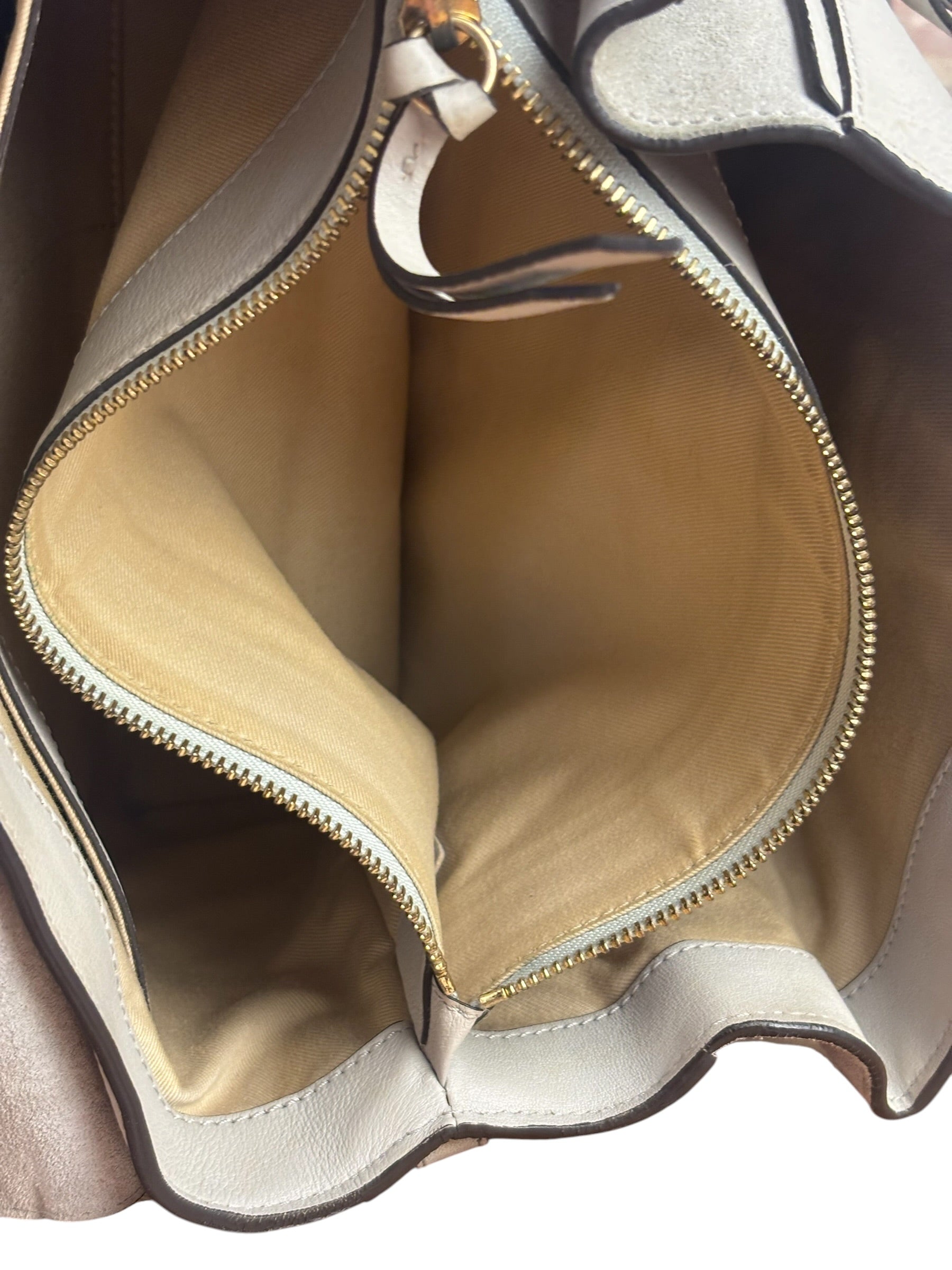 Chloe Off-White Faye Day Medium Shoulder Bag