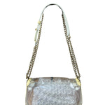 Chanel Yellow Clear PVC Classic Chain Flap Bag 2012
