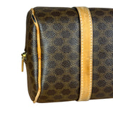 Celine Vintage Macadam Bowler Bag (Exposed Piping)