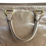 Prada Vitello Shine 2Way Tote Bag