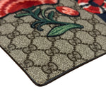 Gucci GG Supreme Kingsnake Hummingbird Embroidered Clutch Pouch