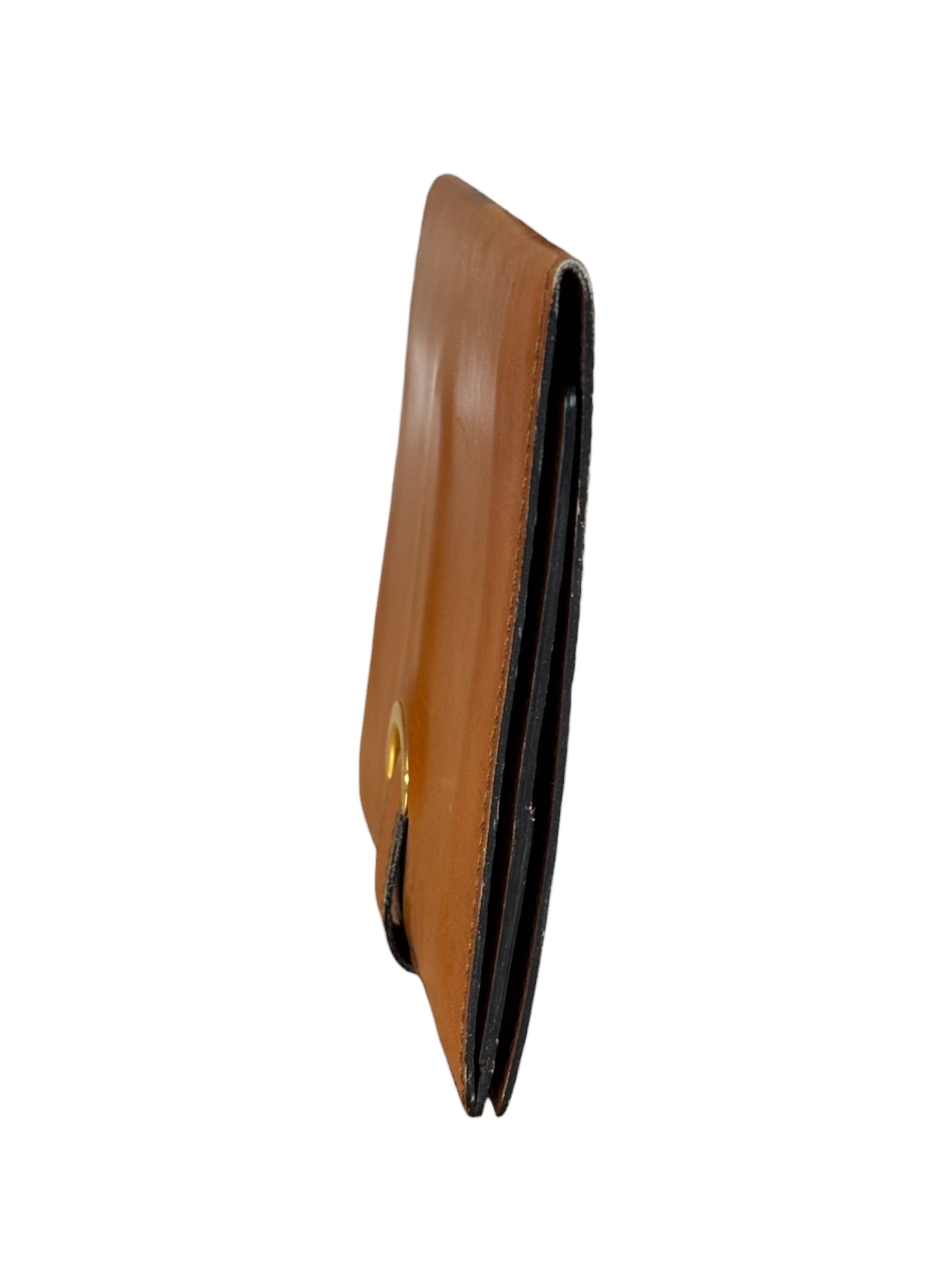 Loewe Honey Brown Panthere Leather Wallet