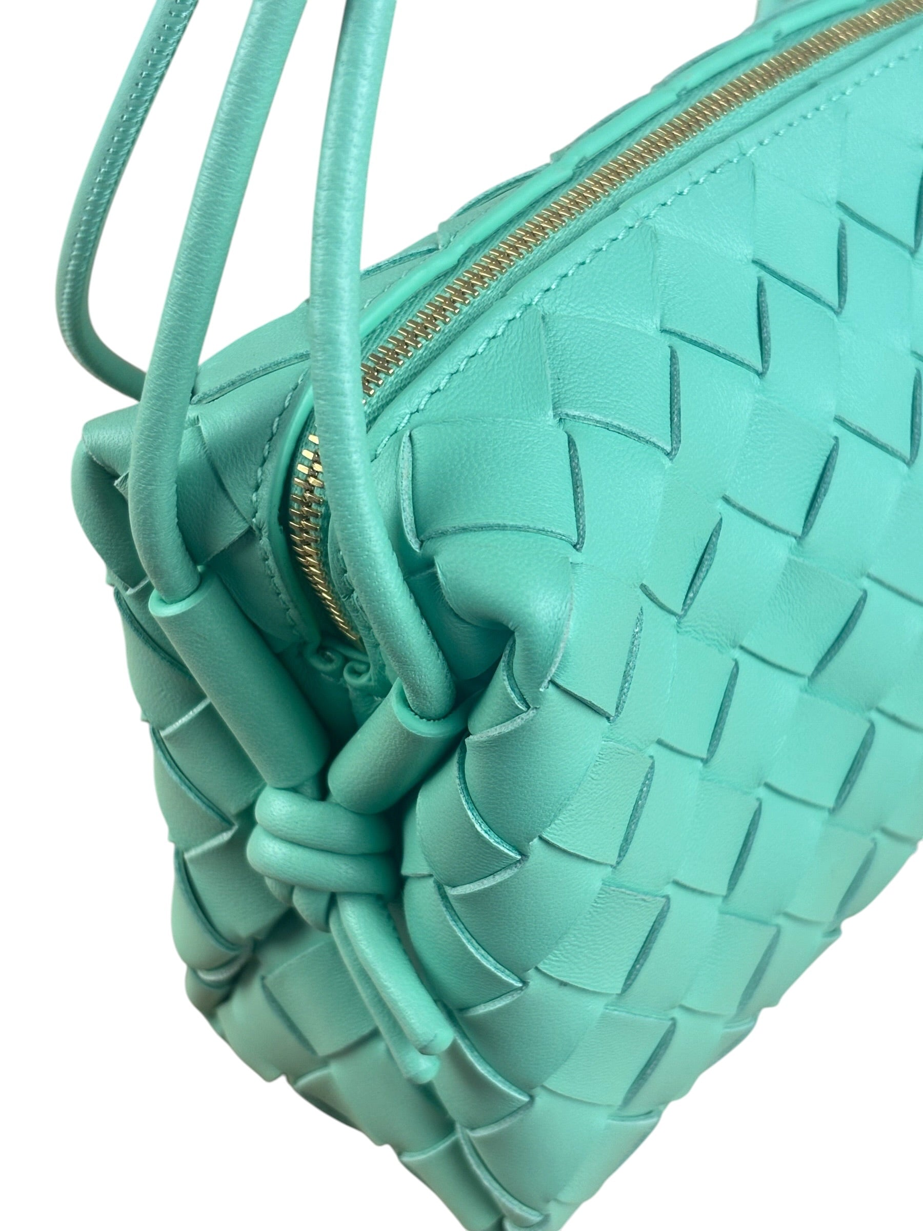 Bottega Veneta Mint Mini Loop Camera Bag