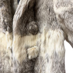 Vintage Ivory/Brown Chinchilla Fur Coat (Toddler's)