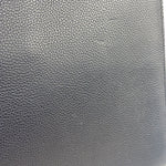 Coach Navy Pebbled Leather Laptop Case